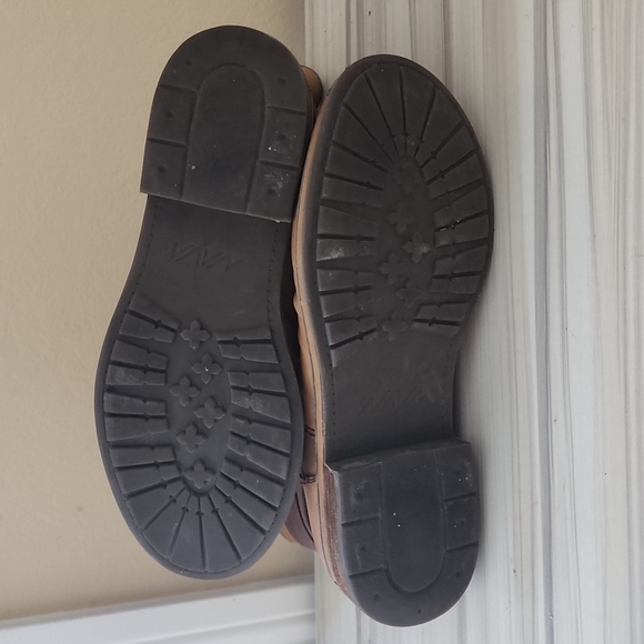 Naya Mirage Leather Ankle Boots Tan Size 6.5 - Picture 6 of 13